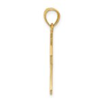 14k Reversible Passion Cross Pendant - Image 2