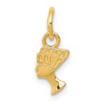 14k Nefertiti Charm