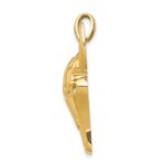 14K Steer Skull Pendant - Image 2