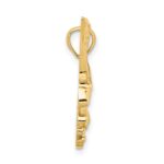 14K Diamond-cut Eagle Pendant - Image 2