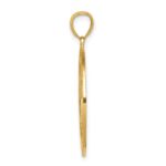 14K Star of David Round Pendant - Image 2