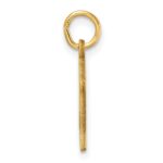 14K Diamond-cut Letter D Initial Charm - Image 2