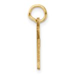 14K Diamond-cut Letter G Initial Charm - Image 2