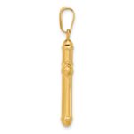14K Polished Cross Pendant - Image 2