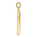 14K Polished Cross Pendant - Image 2