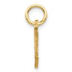 14k Letter T Initial Charm - Image 2