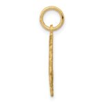 14k Heart Letter B Charm - Image 2