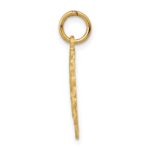 14k Heart Letter C Charm - Image 2