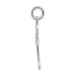 14k White Gold Ankh Cross Pendant - Image 2