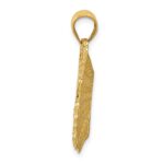 14k Large Butterfly Pendant - Image 2