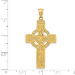 14k Celtic Cross Pendant - Image 4