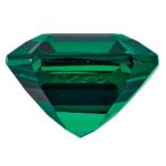 Created Emerald 9x7mm Emerald Cut - Image 2