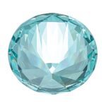Lab Created Paraiba 6mm Round - Image 3