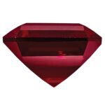 Created Ruby 7x5mm Emerald Cut - Image 2