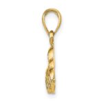 14k Classic Antique Car Pendant - Image 2