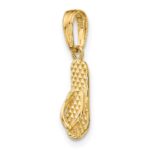 14k 3-D HAWAII Flip-Flop Pendant - Image 5