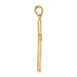 14k Polished Cross Pendant - Image 2