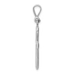 14k White Gold Ankh Cross Pendant - Image 2
