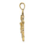 14k Polished Crucifix Pendant - Image 2