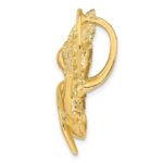 14k Large Dolphin and Shell Cluster Omega Slide - Image 2