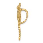 14k Cut-out Dragonfly Omega Slide - Image 2