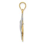 14k Two-Tone Hummingbird Charm - Image 2