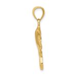 14K Stingray Pendant - Image 2