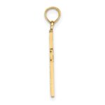 14k NURSE Cross Charm - Image 2
