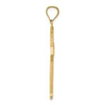 14k Passion Cross Pendant - Image 2