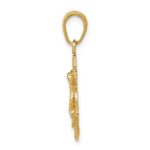 14k Mariners Crucifix Pendant - Image 2