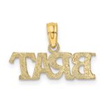 14K Polished BRAT Charm - Image 3
