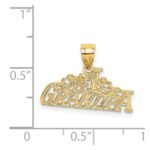 14k #1 GRANDPA Charm - Image 4