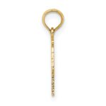 14K 100% LIBRA Zodiac Charm - Image 2