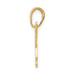14K Butterfly Cut-out Pendant - Image 2