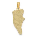 14k HILTON HEAD Map Charm - Image 4