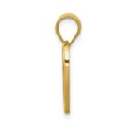 14K Polished Star of David in Heart Pendant - Image 2