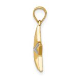 14K Polished Star Pendant - Image 2