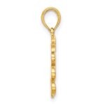 14k Polished Christmas Tree Pendant - Image 2