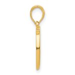 14k Polished Double Horseshoe Pendant - Image 2