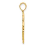 14K Polished Fancy Hummingbird Charm - Image 2