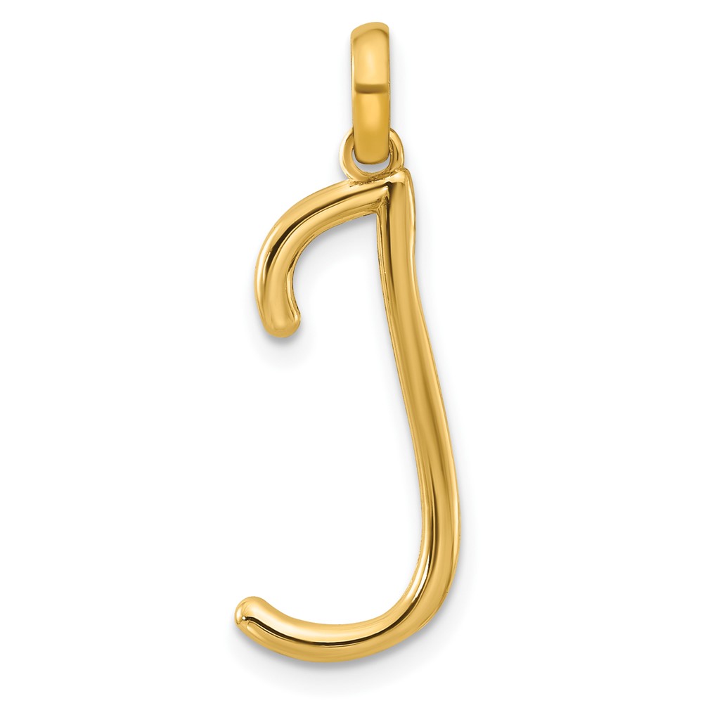 D5669J.jpg 14ky Fancy Letter J - Image 1