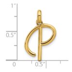 14ky Fancy Letter P - Image 4