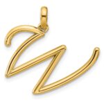 14ky Fancy Letter W
