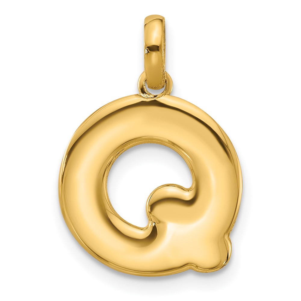 D5670Q.jpg 14ky Fancy Letter Q - Image 1