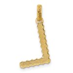 14ky Fancy Twist Letter L - Image 3