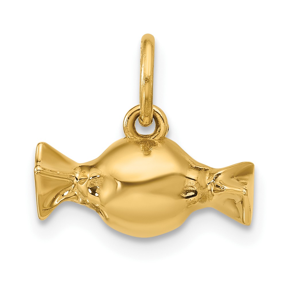 D5705.jpg 14k Fancy Taffy Candy Charm - Image 1
