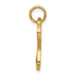 14k Black Enameled One Piece Swimsuit Charm - Image 2