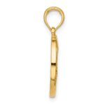 14K Polished Round Scorpio Pendant - Image 2