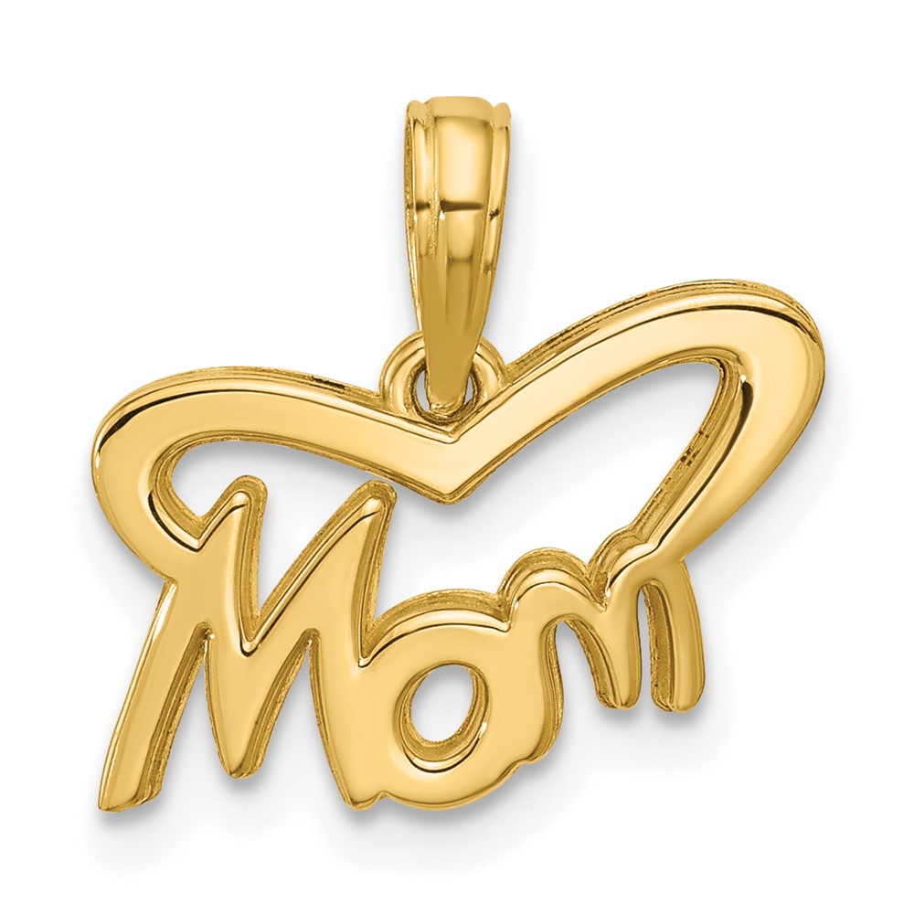 D5811.jpg 14K Polished MOM Pendant - Image 1
