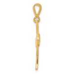 14K Polished Iona Cross Pendant - Image 2
